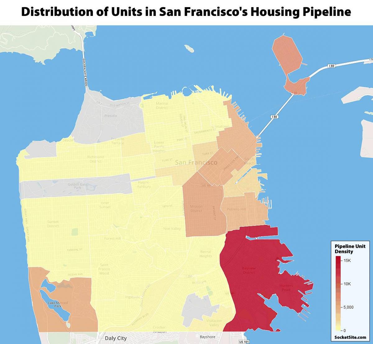 San Francisko viešojo būsto žemėlapyje