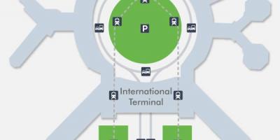 Žemėlapis OFS oro uosto terminalas 1