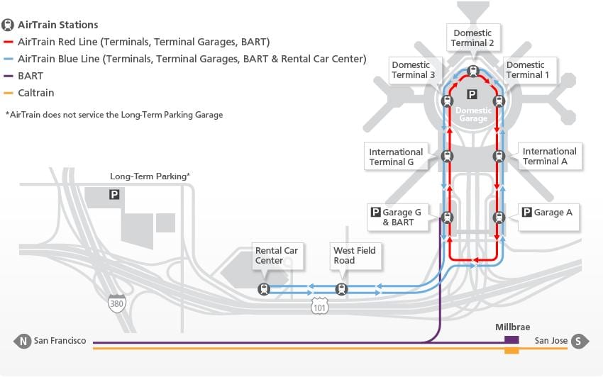 Žemėlapis OFS airtrain
