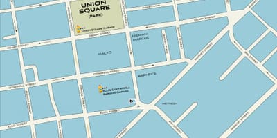 San Francisko prekybos žemėlapio