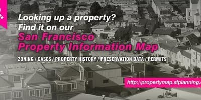 San Francisko nuosavybės info žemėlapyje