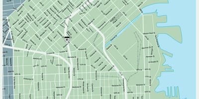 Žemėlapis soma San Francisco